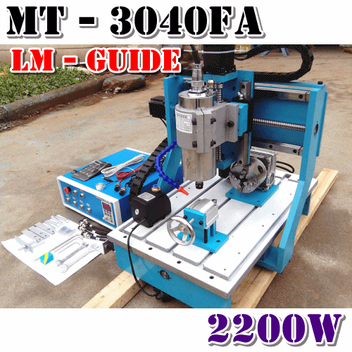 3040 강철 4축 CNC 조각기 MT-3040FA 2200W